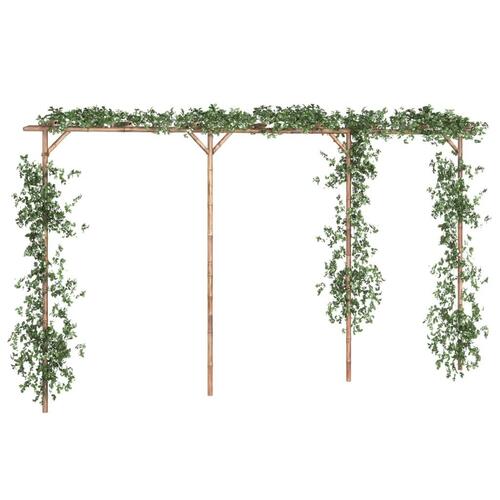 Pergola 385x40x205 cm bambus