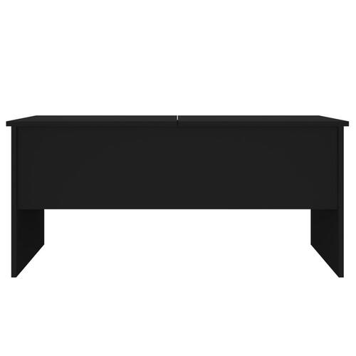 Sofabord 102x50,5x46,5 cm konstrueret træ sort