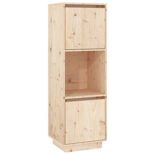 Højskab 38x35x117 cm massivt fyrretræ