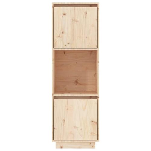 Højskab 38x35x117 cm massivt fyrretræ