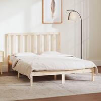 Sengeramme 140x190 cm massivt fyrretræ