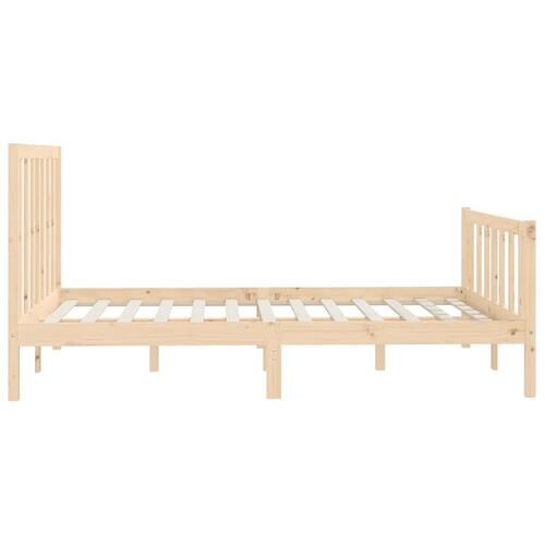 Sengeramme 140x200 cm massivt træ