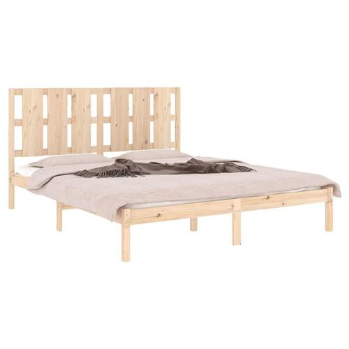 Sengeramme 160x200 cm massivt fyrretræ