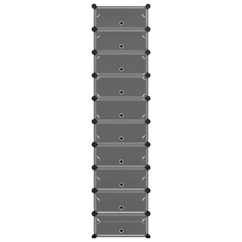Skoreol 44x32x174 cm PP sort