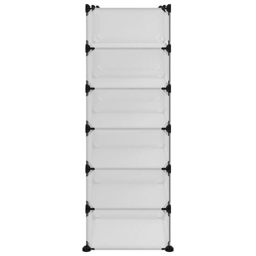 Skoreol 94,5x36,5x106 cm PP transparent