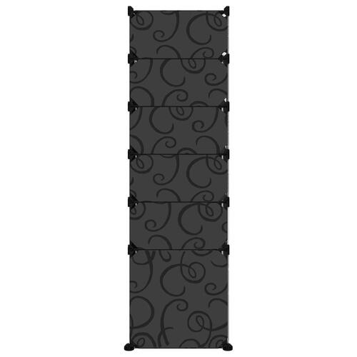 Skoreol 94x37x125 cm PP sort