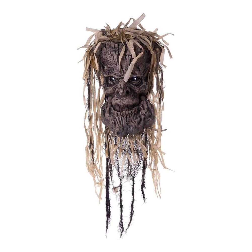 Halloween dekoration med lys og lyd - Stamme Spøgelse 30 × 14 × 66 cm