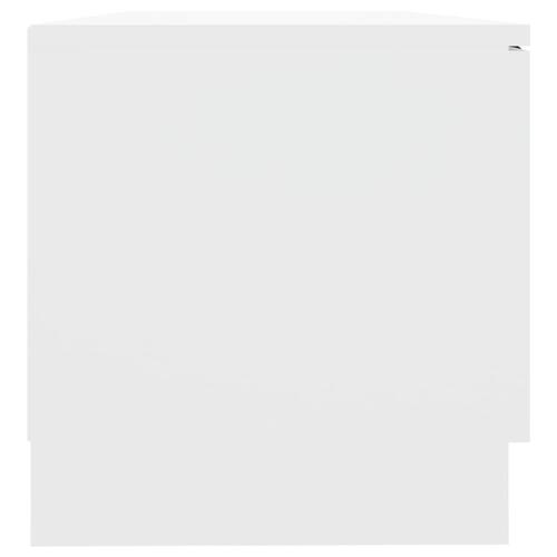 Tv-borde 2 stk. 80x35x36,5 cm konstrueret træ hvid