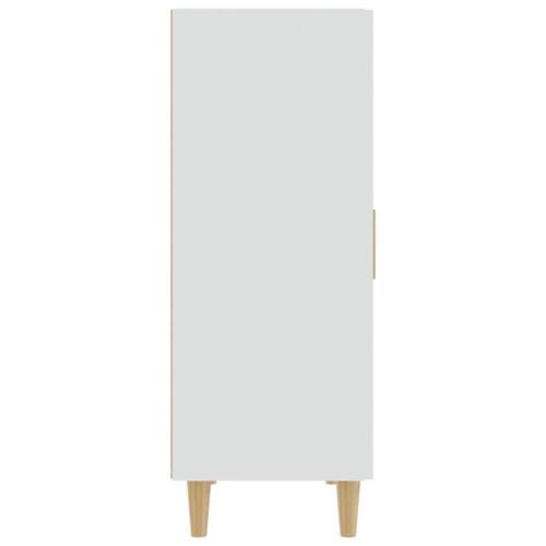 Skænk 70x34x90 cm konstrueret træ hvid