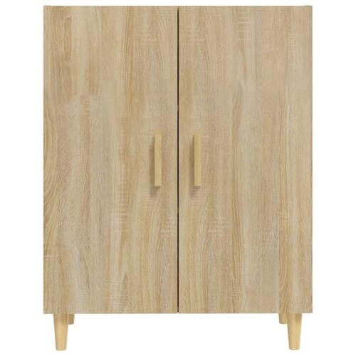 Skænk 70x34x90 cm konstrueret træ sonoma-eg