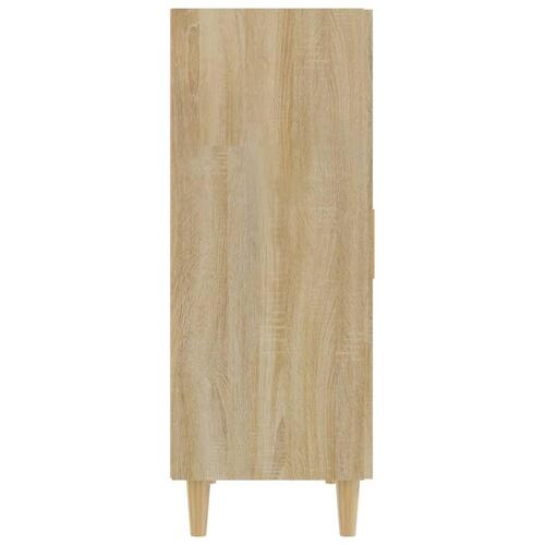 Skænk 70x34x90 cm konstrueret træ sonoma-eg