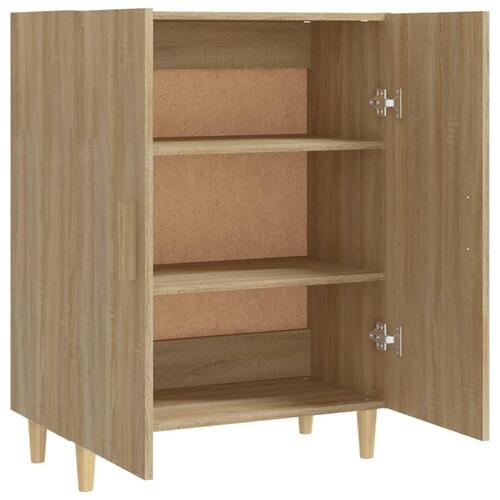 Skænk 70x34x90 cm konstrueret træ sonoma-eg
