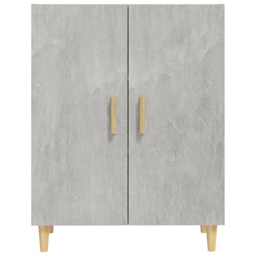 Skænk 70x34x90 cm konstrueret træ betongrå