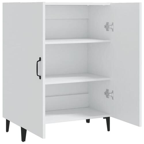 Skænk 70x34x90 cm konstrueret træ hvid