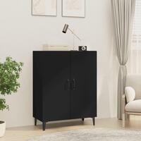 Skænk 70x34x90 cm konstrueret træ sort