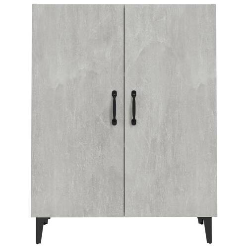 Skænk 70x34x90 cm konstrueret træ betongrå