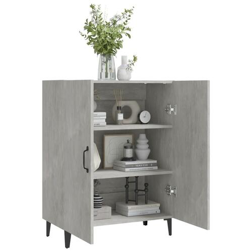 Skænk 70x34x90 cm konstrueret træ betongrå