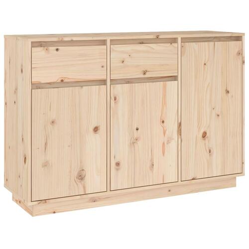 Skænk 110x34x75 cm massivt fyrretræ