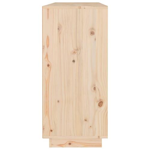 Skænk 110x34x75 cm massivt fyrretræ