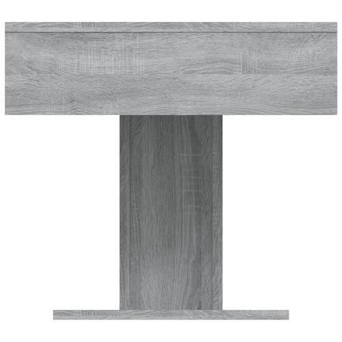 Sofabord 96x50x45 cm konstrueret træ grå sonoma-eg