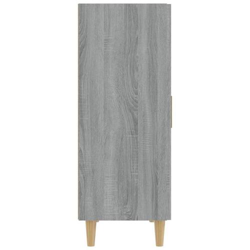Skænk 70x34x90 cm konstrueret træ grå sonoma-eg