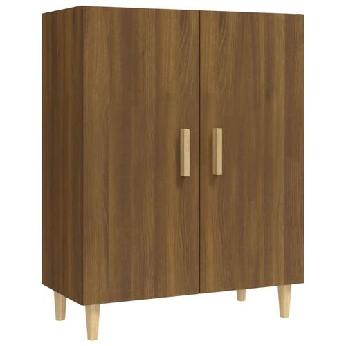 Skænk 70x34x90 cm konstrueret træ brun egetræsfarve