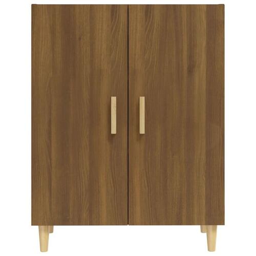 Skænk 70x34x90 cm konstrueret træ brun egetræsfarve