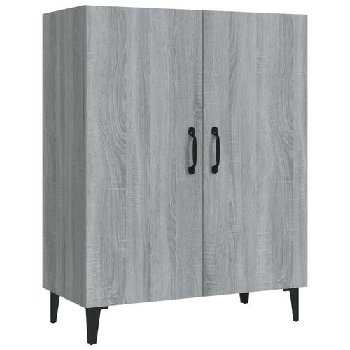 Skænk 70x34x90 cm konstrueret træ grå sonoma-eg