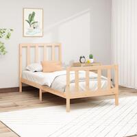 Sengeramme 100x200 cm massivt fyrretræ