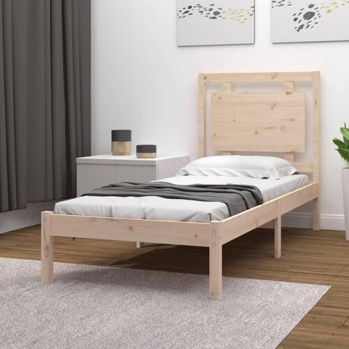 Sengeramme 75x190 cm massivt træ