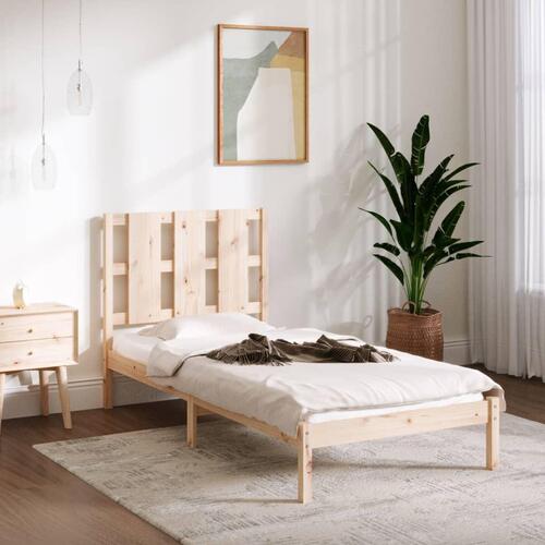 Sengeramme 90x200 cm massivt fyrretræ
