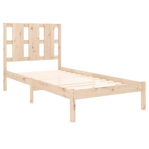 Sengeramme 90x200 cm massivt fyrretræ