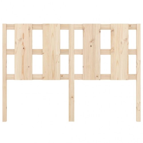 Sengegavl 140,5 x 4 x 100 cm - massivt fyrretræ