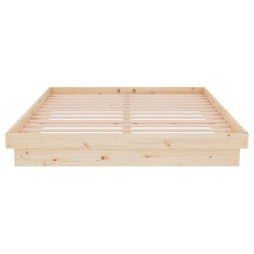 Sengeramme 140x200 cm massivt træ