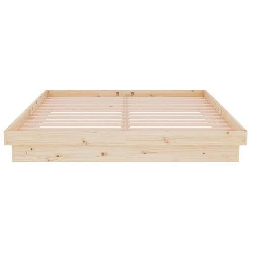 Sengeramme 150x200 cm massivt træ
