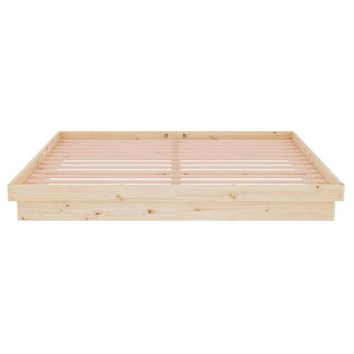 Sengeramme 180x200 cm Super King massivt træ
