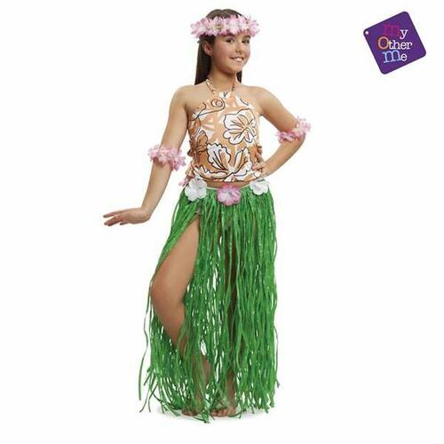 Kostume til børn Chic Hawaiiansk kvinde 3-4 år