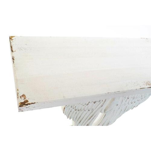 Konsol Hvid Multifarvet Træ Metal 30 x 40 cm 120 x 34 x 85 cm