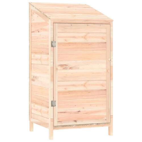 Haveskur 55x52x112 cm massivt fyrretræ