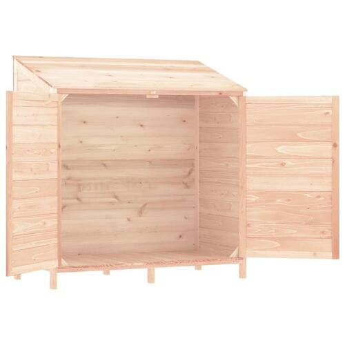 Haveskur 102x52x112 cm massivt fyrretræ