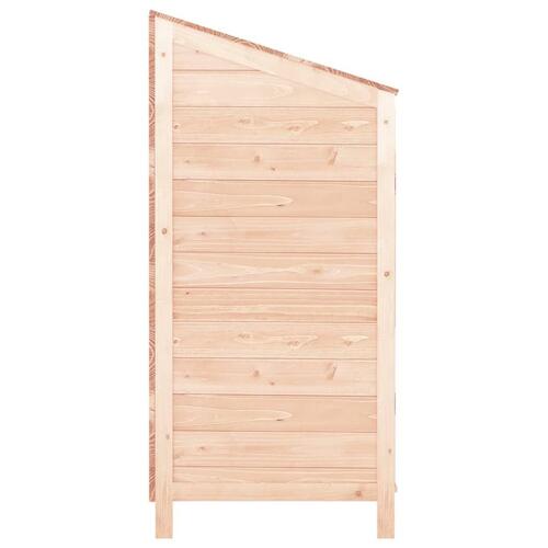 Haveskur 102x52x112 cm massivt fyrretræ