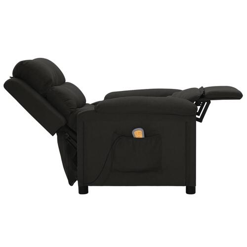 Massagestol stof sort