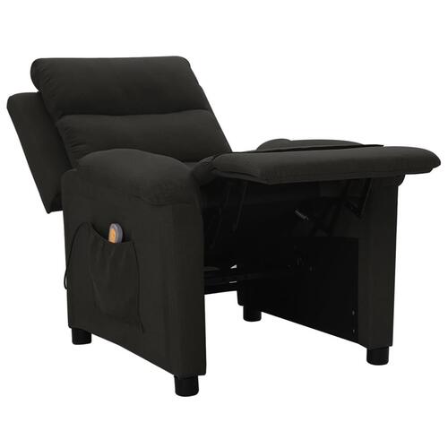 Massagestol stof sort