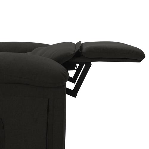 Massagestol stof sort