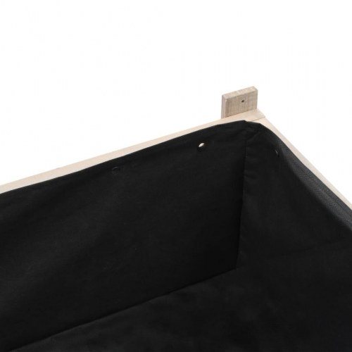 Hævet plantekasse med drivhus 120 x 54 x 120 cm grantræ