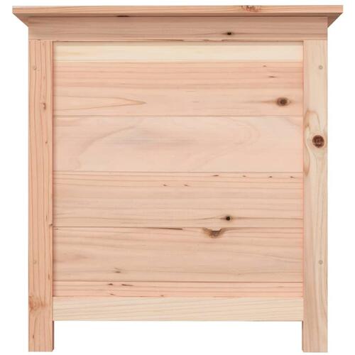 Udendørs hyndeboks 50x50x56 cm massivt fyrretræ
