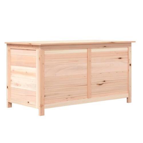 Udendørs hyndeboks 100x50x56 cm massivt fyrretræ
