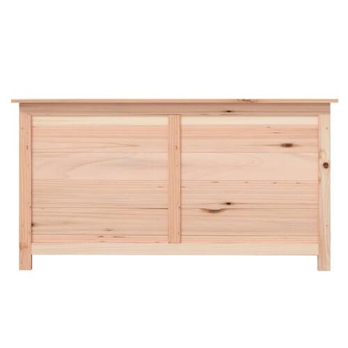 Udendørs hyndeboks 100x50x56 cm massivt fyrretræ