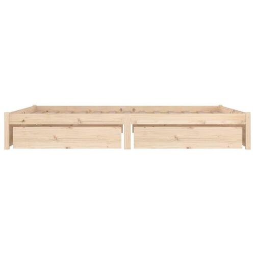 Sengeramme med skuffer 160x200 cm
