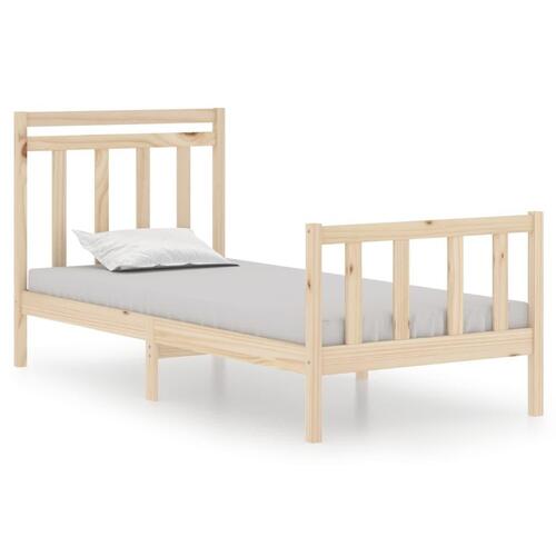 Sengeramme 90x190 cm massivt træ